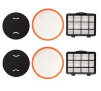 PURexpert 2 Sets Replacement Reusable And Washable Filter For Russell Hobbs Cylinder Bagless Vacuum RHCV3101, RHCV3601