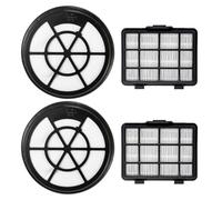 PURexpert 2 Sets Replacement Reusable and Washable Pre-motor Foam And Post-motor HEPA Filters For Amazon Basics 1.3L Canister Vacuum Cleaner (Model: B0D6VD8P7T) VCS35B15KOM-85