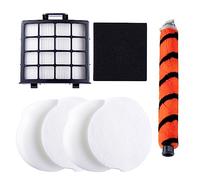 PURexpert Replacement Anti Allergy Filter kit and DuoClean Soft Roller For Shark Anti Hair Wrap Upright NZ850UKT,NZ850UK