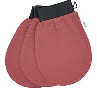PureXT 3 Spa Exfoliating Gloves - Kessa Hammam Body Scrubber Mitts (250D)