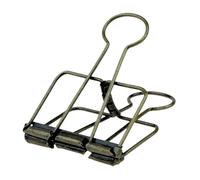 pureza 5PCS Cute Metal Paperclips - Fancy Stationery Clips for Organizing Notes & Office Supplies(5-Bronze-5PCS)