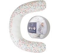 PurFlo Breathe Pregnancy Pillow | Revolutionary Fully Breathable Maternity Pillow With Luxurious Soft Jersey Cover | Use as Body Pillow, Leg Pillow, Nursing Pillow & Tummy Time Pillow | Botanical
