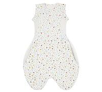 PurFlo Lightweight Summer Swaddle Bag | 0.5 tog | 0-4 Months | Breathable Baby Sleeping Bag | Grows With Your Baby | Swaddle Arms In or Out | Hip Healthy | Scandi Spot