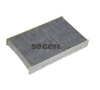 Cabin filter Activated Carbon Filter AHC306 PURFLUX for RENAULT NISSAN