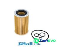 PURFLUX OIL FILTER L1114 FOR MERCEDES-BENZ