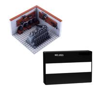Purfresh Military Scene Weapons Arsenal Building Set, Military Series Building Weapon Pack for Army Soldier, Swat, Bricks Set-NO.1021