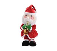 PURFUN Funny Saxophone Playing Christmas Santa, Animated Electric Singing Dancing Stuffed Santa Claus Festival Christmas Party Home Tree Decorations Supplies Favors with Music
