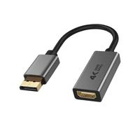 PURFUU Highly Speed DP To Hdmis 4K60Hz Converters For Laptops Gold Plate Connectors Plugs And Play Design Functionality DisplayPort To HDMIs Adapters
