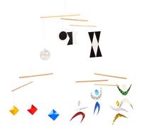 Purgano Montessori Mobile Set A,Munari,Octahedron,Color Dansers