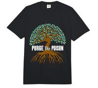 Purge The Poison Spread Awareness Environment Global Warming Comfort Colors Adult Heavyweight T-Shirt