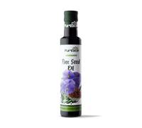 PuriBio Organic Cold Pressed Flax Seed/Linseed Oil 250ml