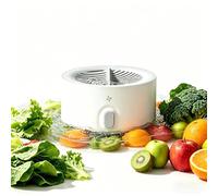 Puribreeze Fruit & Veg Cleaner,Fruit And Vegetable Washing Machine,Portable Wireless Veggie Wash For Washing Fruits,for Cleaning Fruits, Vegetables, Rice, Meat(A)