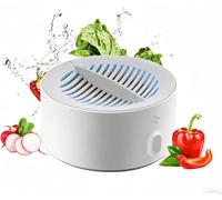 Puribreeze Fruit & Veg Cleaner, Puriproduce Fruit Cleaner, Portable Wireless Veggie Wash for Washing Fruits, Vegetables, Rice, Meat
