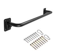 Purife Wall Mounted Doorway Pull Up Bar, Heavy Duty Strength Training Pull-Up Bars for Doorframe, Support Beam or Joist Mount Thick Metal Sturdy Construction Support 500 lbs