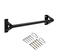 Purife Wall Mounted Pull Up Bars Doorway, Heavy Duty Strength Training Pull-Up Bars for Doorframe, Support Beam or Joist Mount Thick Metal Sturdy Chin Up Bars 500 lbs