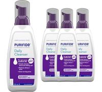 Purifide by Acnecide Daily Cleanser Acne Face Wash for Spot Prone Skin & Blemish Control, For Women and Men, Pack of 4 Items (4 x 235ml)