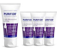 Purifide by Acnecide SPF 30 Daily Face Moisturiser for Acne Prone Skin & Blemish Control, Pack of 4 Items (4 x 50ml)