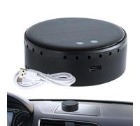 Purifier - Solar Powered USB, 15 Million Negative Ion Generator, HEPA Air Cleaner, Small Deodorizer, Active Oxygen | Vehicle Accessory For Home Bedroom Toilet Smokers