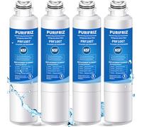 PURIFRIZ 4 Pack DA29-00020B Refrigerator Water Filter, Compatible with Samsung HAF-CIN/EXP, DA29-00020A/B, DA29-00020B-1, RWF0700A, 469101,RF263BEAESR, RF28HMEDBSR, RS25J500DSR, 6 Month / 300 Gallon