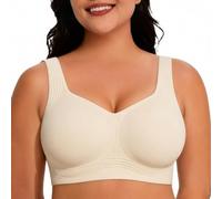 Purify Studio Curlady Jelly Bras for Women Plus Size | Non Wired Push Up Bra, Full Coverage Seamless Supportive Bralettes, Comfort Everyday T-Shirt Bra