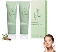 Purifying Exfoliating Gel, Exfoliating Scrub, Advanced Exfoliating Scrub Gel, Deep Cleansing Face and Body Exfoliating Scrub Gell, for Various Skin Types (2pcs, 12cm)