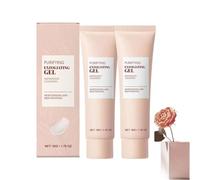 Purifying Exfoliating Gel,Face Exfoliator Gel,Peeling Face Scrub,Purifying Exfoliating Gels,Gentle Exfoliate Face Wash,Soft Dead Skin,Cleansing,Moisturizing,Soothe Purify Facial Skin Care (2PC, 50g)