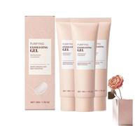 Purifying Exfoliating Gel,Face Exfoliator Gel,Peeling Face Scrub,Purifying Exfoliating Gels,Gentle Exfoliate Face Wash,Soft Dead Skin,Cleansing,Moisturizing,Soothe Purify Facial Skin Care (3PC, 50g)