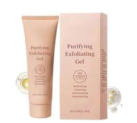 Purifying Exfoliating Gel, Gentle Exfoliating Face Scrub Cleanser, Gentle Enzymes Peel, Deep Cleansing for Dirt, Moisturized Skin, for All Skin Types (1PC)