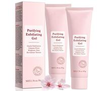 Purifying Exfoliating Gel, Gentle Exfoliating Face Scrub, Soft Dead Skin, Cleansing, Moisturizing, Soothe Purify Facial Skin Care For Face & Body All Skin Types (2, 50g)