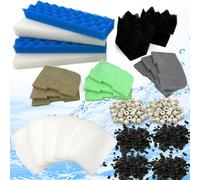 PurifyLogix 29PCS Upgraded Bio Foam Set for Fluval 406/407 Aquarium Filters