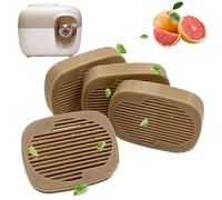 PurifyLogix 4 PCS Robertet Fragrance Box for Snow+ Automatic Cat Litter Box, Odor Remover for PetSnowy Self-Cleaning System, Monthly Change, Grapefruit-Scented, Pets Deodorizing Pods