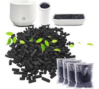 PurifyLogix Activated Charcoal Filters, 4 Pack - Odor Absorbing for Lomi Kitchen Composter, Long-lasting Use, Eco-Friendly Choice