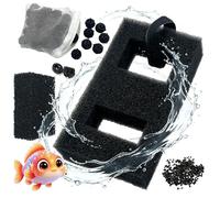 PurifyLogix Upgraded Aquarium Filter Media Kits for Fluval SPEC 3/5 Gal