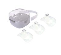 purifyou Premium Nipple Shield, Non-Toxic, BPA & BPS Free. Designed for Comfort in Baby's Mouth, for Breastfeeding Moms (Transparent, size 20mm)