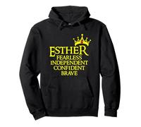 Purim Queen Esther Fearless Independent Confident Brave Pullover Hoodie