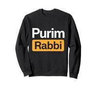 Purim Rabbi Funny Purim Costume For Queen Esther Party Sweatshirt