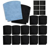 PURIMADE Hamilton TrueAir Replacement Carbon Filter, 12Pack Hamilton Beach TrueAir Filters with 6Pcs Carbon Bags