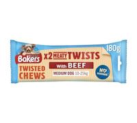 Purina Bakers Treat Meaty Twists Medium 180g x 10