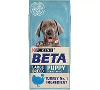 Purina BETA Puppy Large Breed Rich In Turkey Dry Dog Food 14 kg