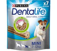 PURINA DENTALIFE Mini Dog Dental Care Snacks, Reduces Tartar Formation, Chicken, Small Dogs, Pack of 5 (5 x 115 g)