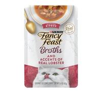Purina Fancy Feast Grain Free Cat Food Supplements, Buns, Seafood & Real Lobster Accents - (16) 3ml Sachets