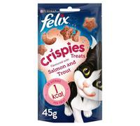 Purina Felix Crispies Salmon & Trout 45G (Pack Of 8)