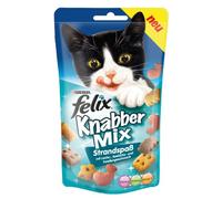 Purina Felix Nibble Mix Beach Fun Snacks 60g (Pack of 4)