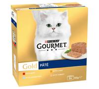 Purina Gourmet Gold Pâté 8 x 85g (680g)