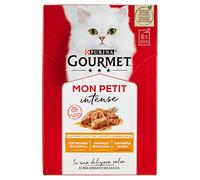 PURINA GOURMET MON PETIT Wet Cat Delicious Choice with Delicate Meat with Duck, Chicken and Turkey - ( 6x50g) 1 Piece