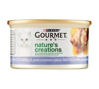 PURINA GOURMET Nature's Creations Rich in Lamb Garnished with Tomatoes and Parsnip 85g