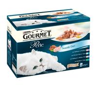 Gourmet Perle Cat Food Seaside Duo, 12 x 85 g - Pack of 4