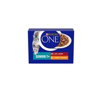 Purina ONE 7+ Cat Food Chicken & Beef 8x85g (8 Pouches)
