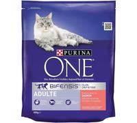 Purina One Adult Salmon & Whole Grains 3Kg - Complete Dry Cat Food