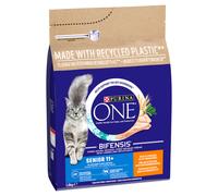 PURINA ONE Senior 11+ Chicken & Whole Grains Dry Cat Food - 2.8kg